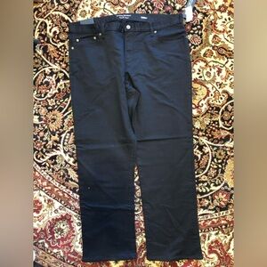 NWT Men's Banana Republic Travel Pant Black 38x30 slim fit